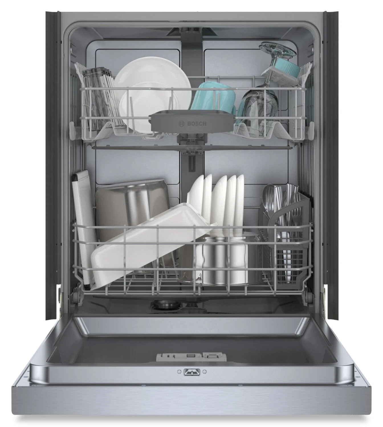 Bosch 100 Series Smart Dishwasher with PrecisionWash® and PureDry® - SHE3AEM5N - Image 10