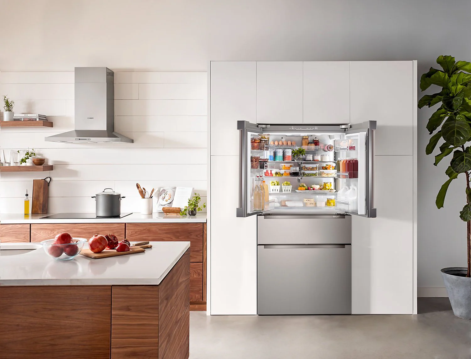 Bosch 21 Cu. Ft. 800 Series French-Door Refrigerator - B36CL80ENS - Image 2