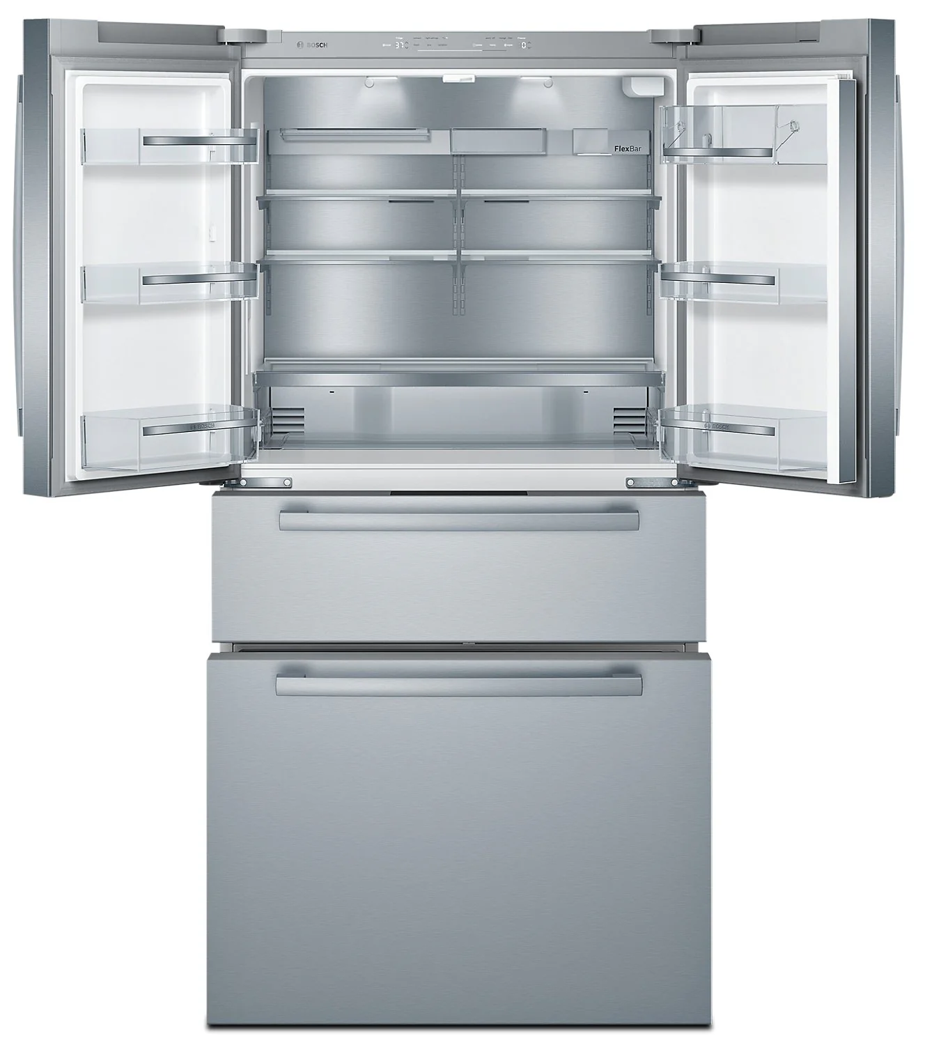 Bosch 21 Cu. Ft. 800 Series French-Door Refrigerator - B36CL80SNS - Image 3