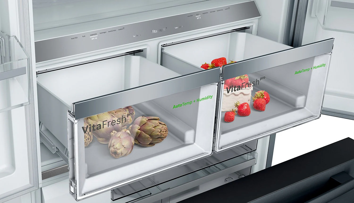 Bosch 21 Cu. Ft. 800 Series French-Door Refrigerator - B36CT80SNB - Image 6