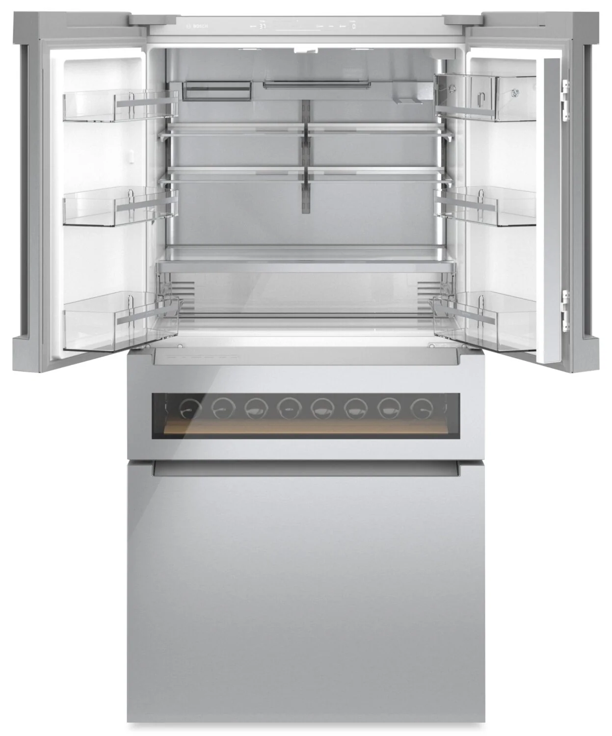 Bosch 21 Cu. Ft. French-Door Bottom Mount Refrigerator - B36CL81ENG - Image 2