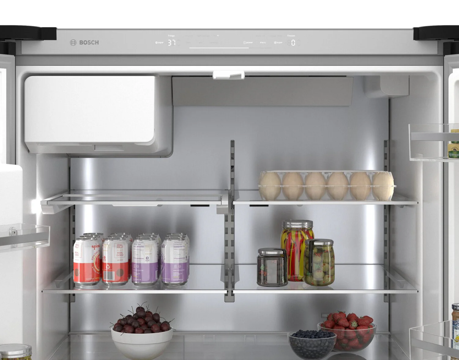 Bosch 26 Cu. Ft. 500 Series French-Door Refriegrator - B36FD50SNB - Image 5