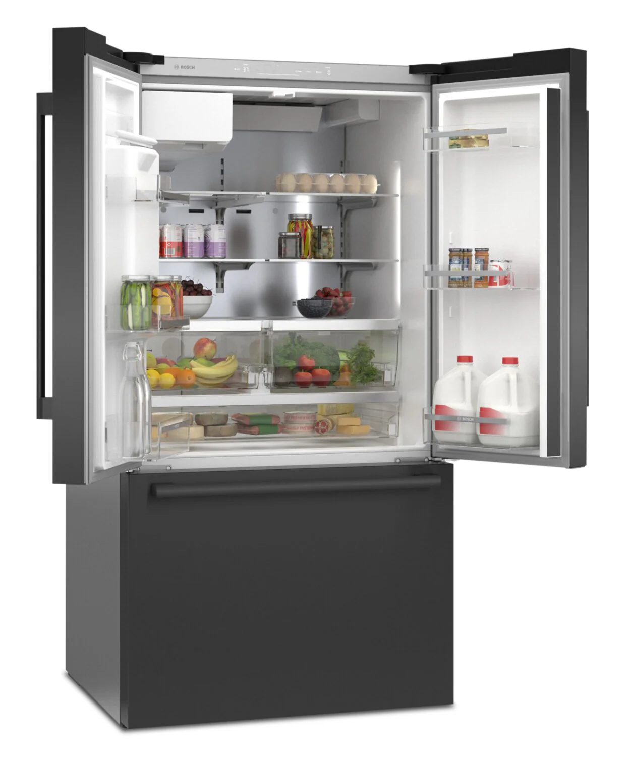 Bosch 26 Cu. Ft. 500 Series French-Door Refriegrator - B36FD50SNB - Image 7