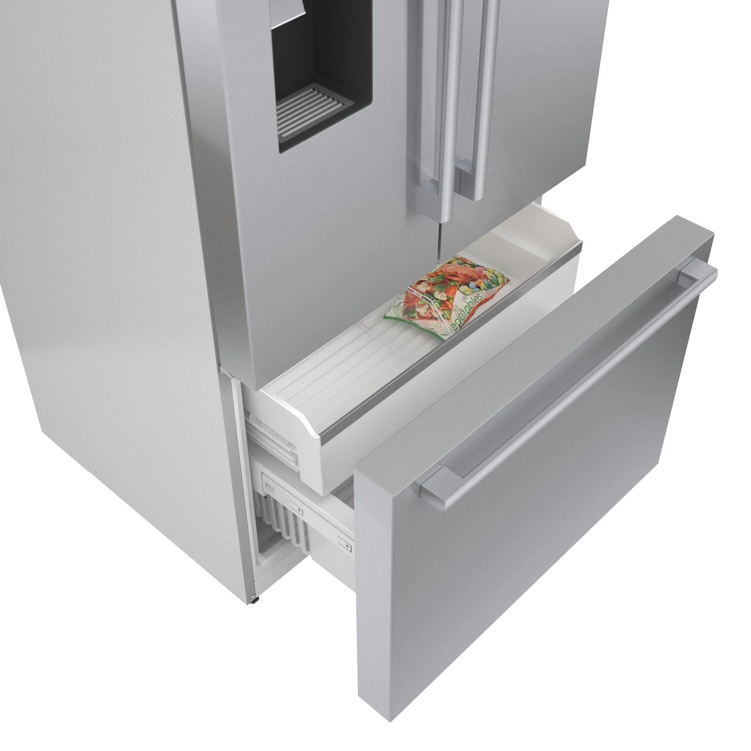 Bosch 26 Cu. Ft. 500 Series French-Door Refrigerator - B36FD50SNS - Image 6