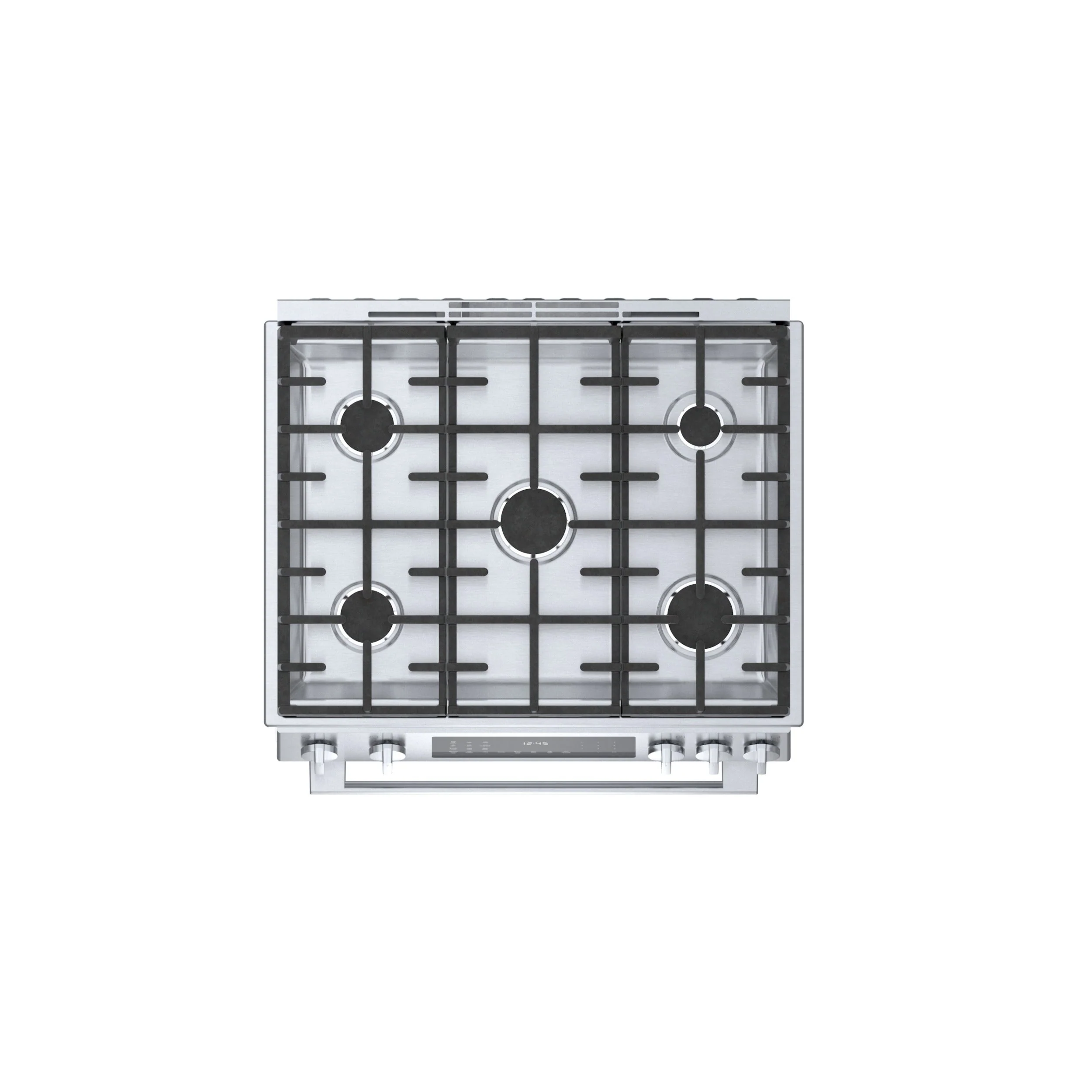 Bosch 30" Stainless Steel Dual Fuel Slide-In Range - HDI8056C - Image 4