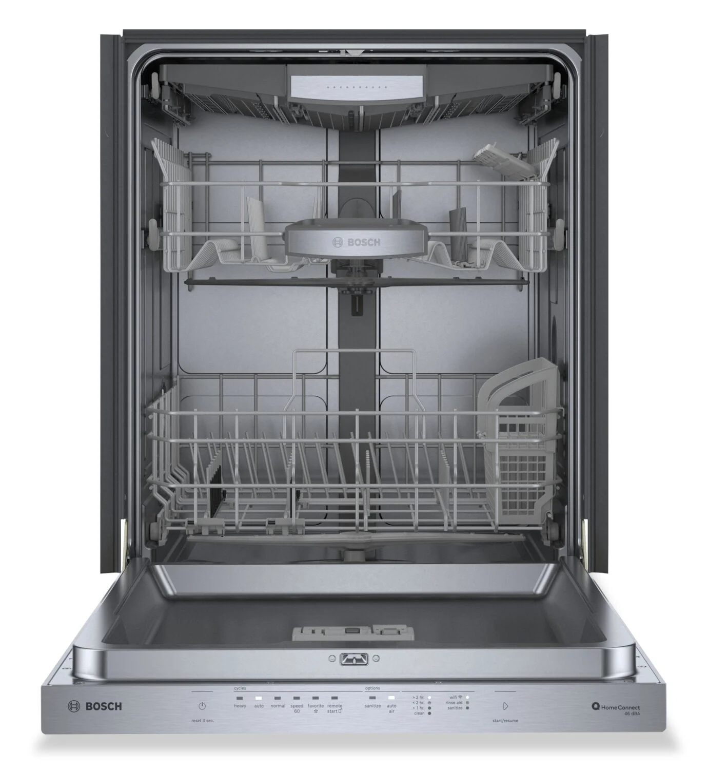 Bosch 500 Series Smart Dishwasher with PureDry® and Third Rack - SHP55CM5N - Image 3