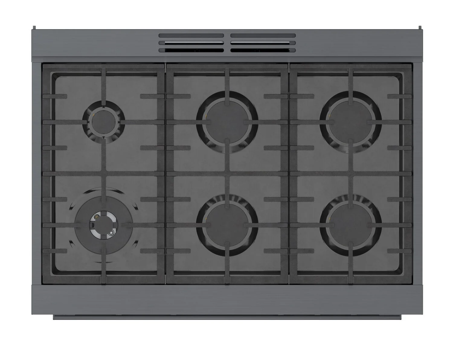 Bosch 800 Series 3.4 Cu. Ft. Industrial-Style Freestanding Gas Range - HGS8645UC - Image 3