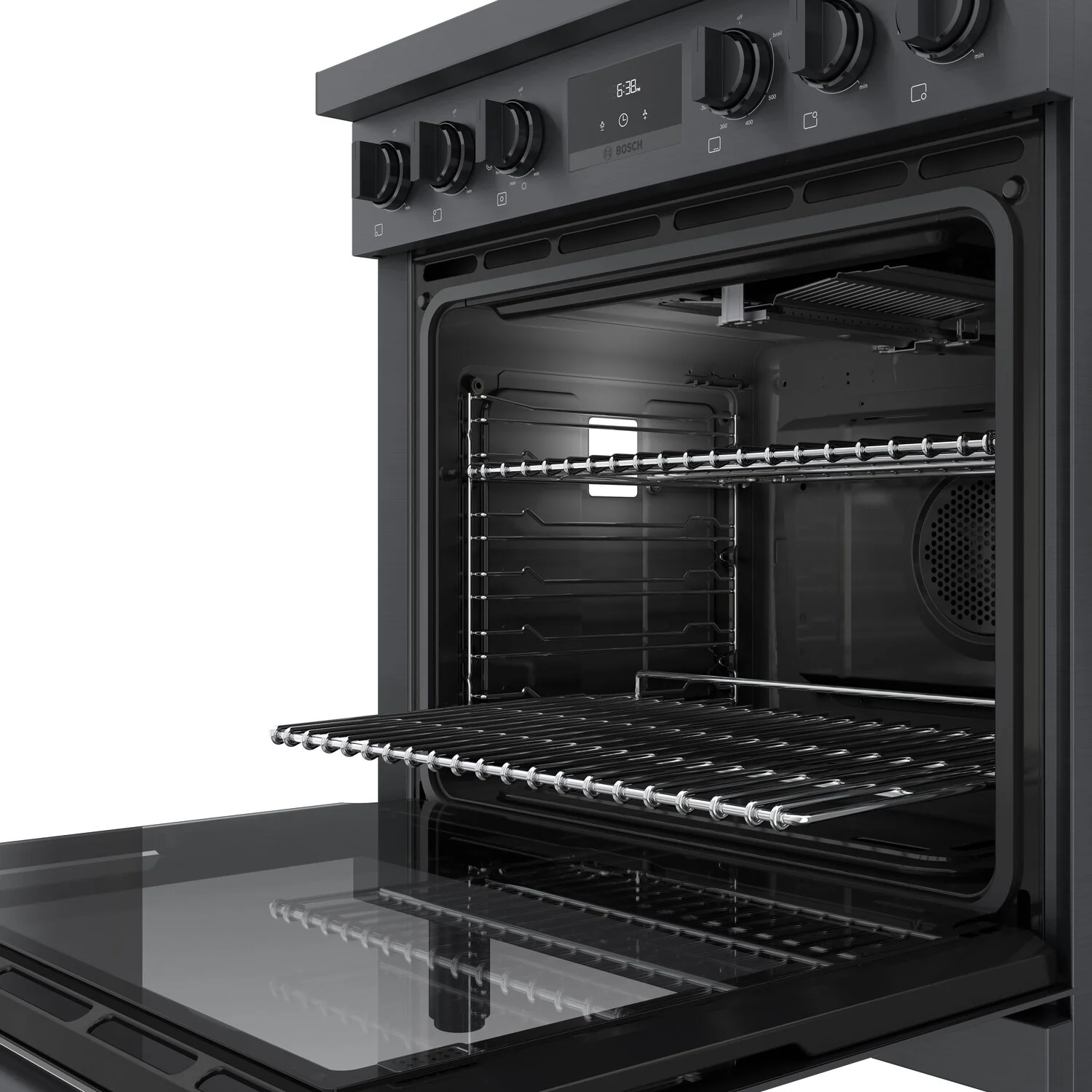 Bosch 800 Series 3.7 Cu. Ft. Industrial-Style Freestanding Gas Range - HGS8045UC - Image 6