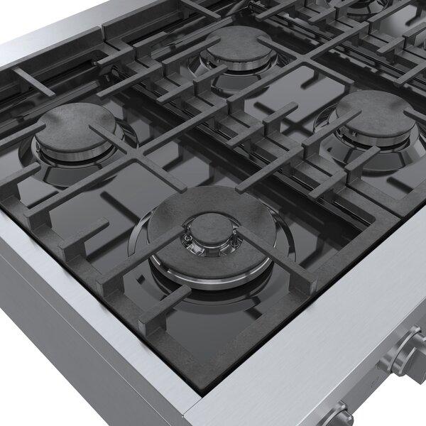 Bosch 800 Series 36" 6-Burner Gas Rangetop - RGM8658UC - Image 13