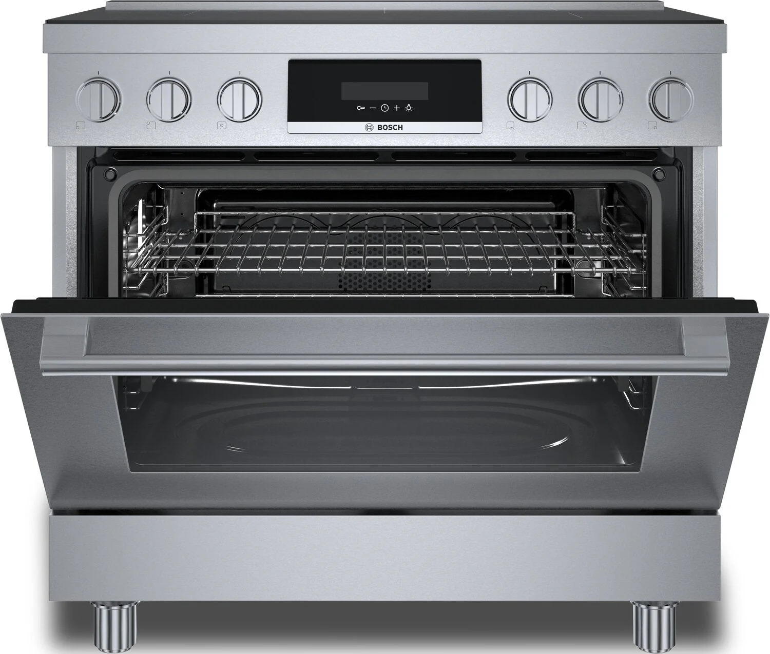 Bosch 800 Series 3.7 Cu. Ft. Electric Induction Range - HIS8655C - Image 2