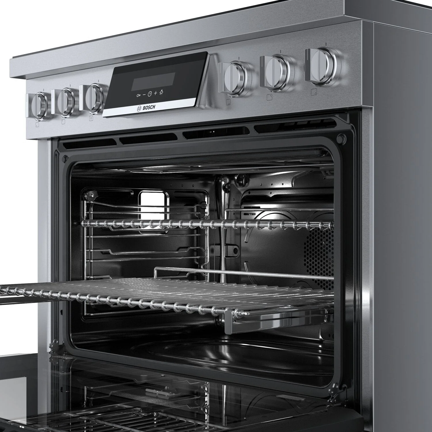 Bosch 800 Series 3.7 Cu. Ft. Electric Induction Range - HIS8655C - Image 5