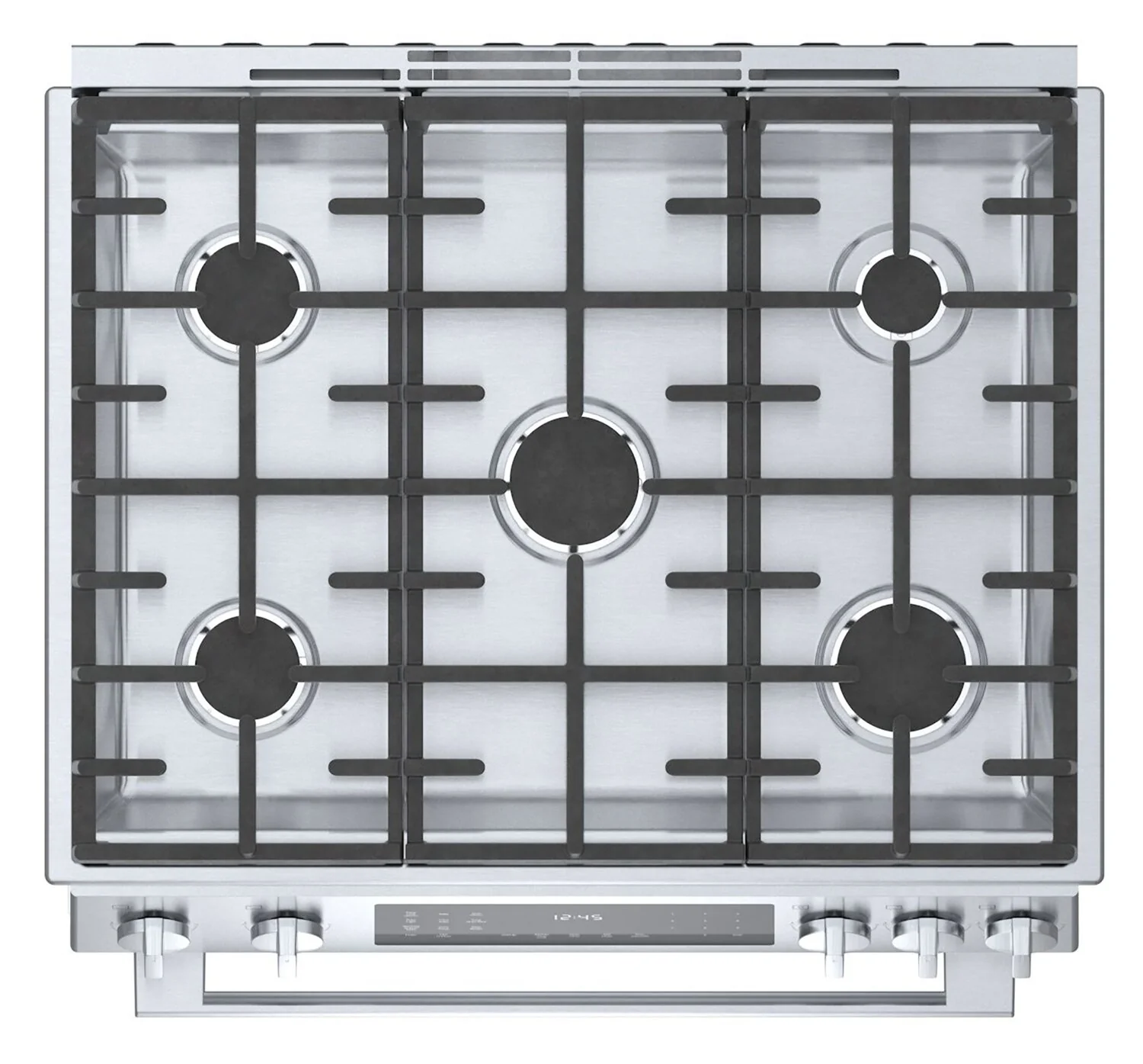 Bosch 800 Series 4.6 Cu. Ft. Dual Fuel Range with Warming Drawer - HDI8056C - Image 3