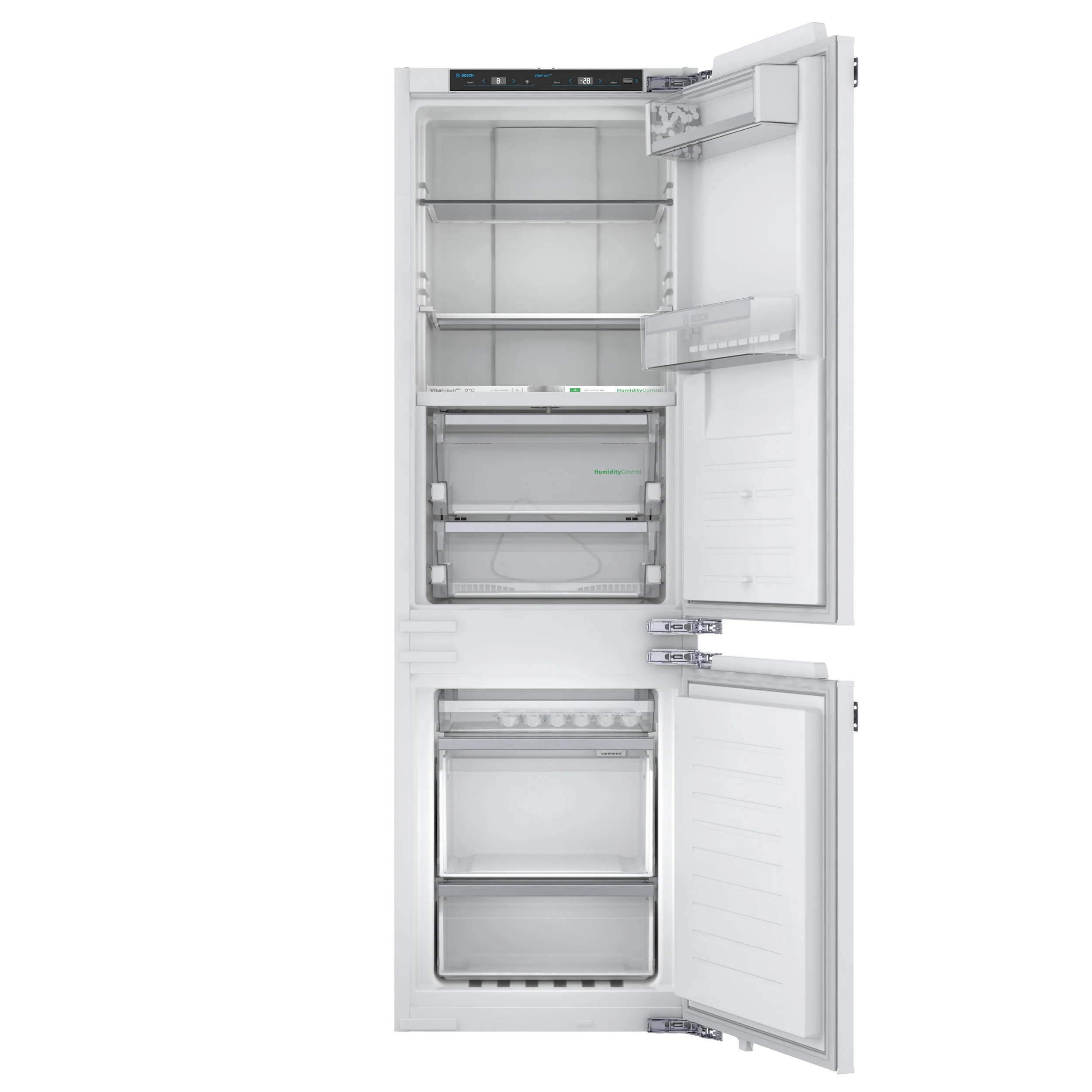 Bosch 800 Series Custom Panel Fully-Integrated 24" Bottom Freezer (8.3 Cu.Ft) - B09IB91NSP - Image 2