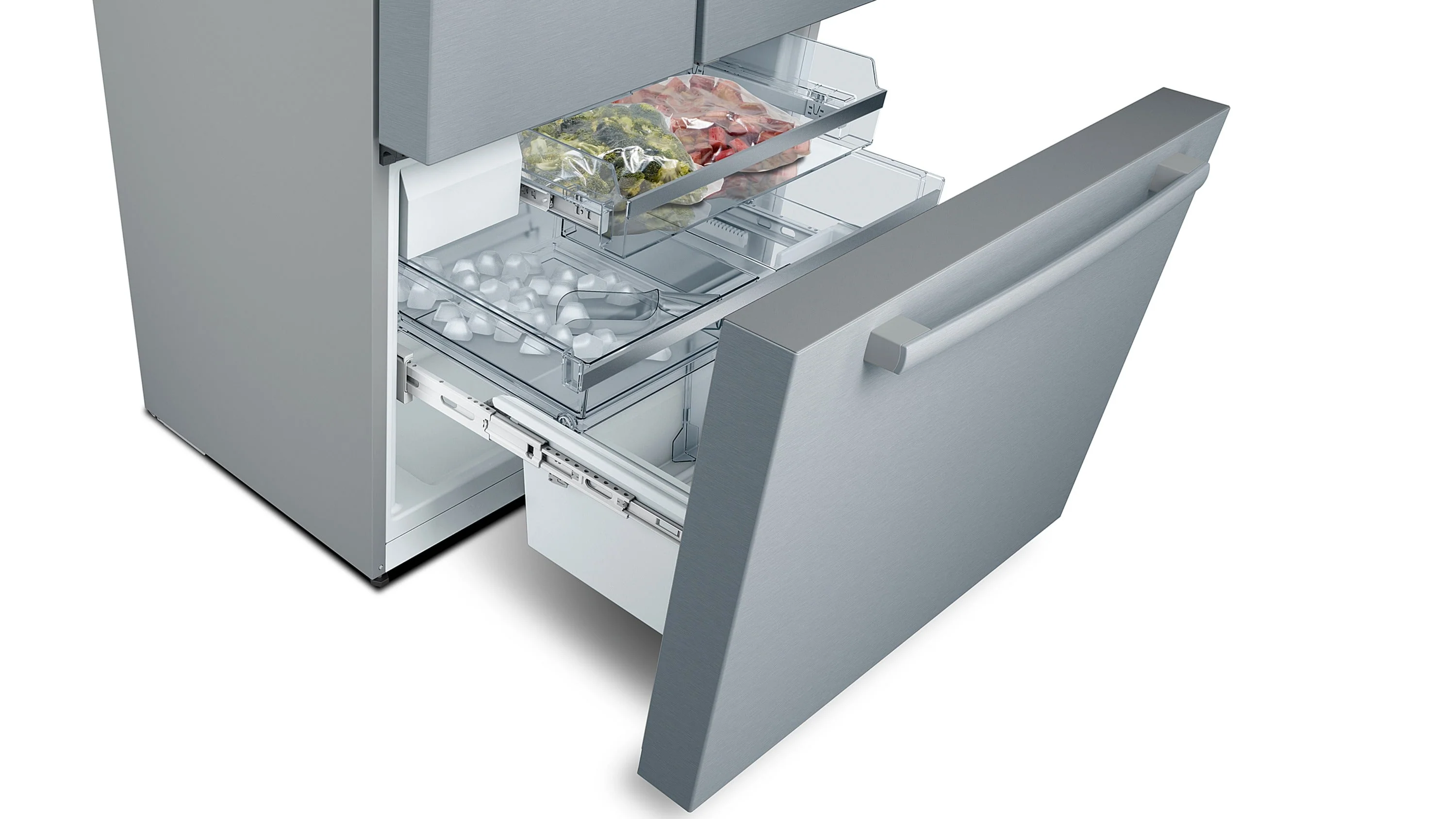 Bosch 800 Series Stainless Steel Counter-Depth French Door Refrigerator - B36CT80SNS - Image 9