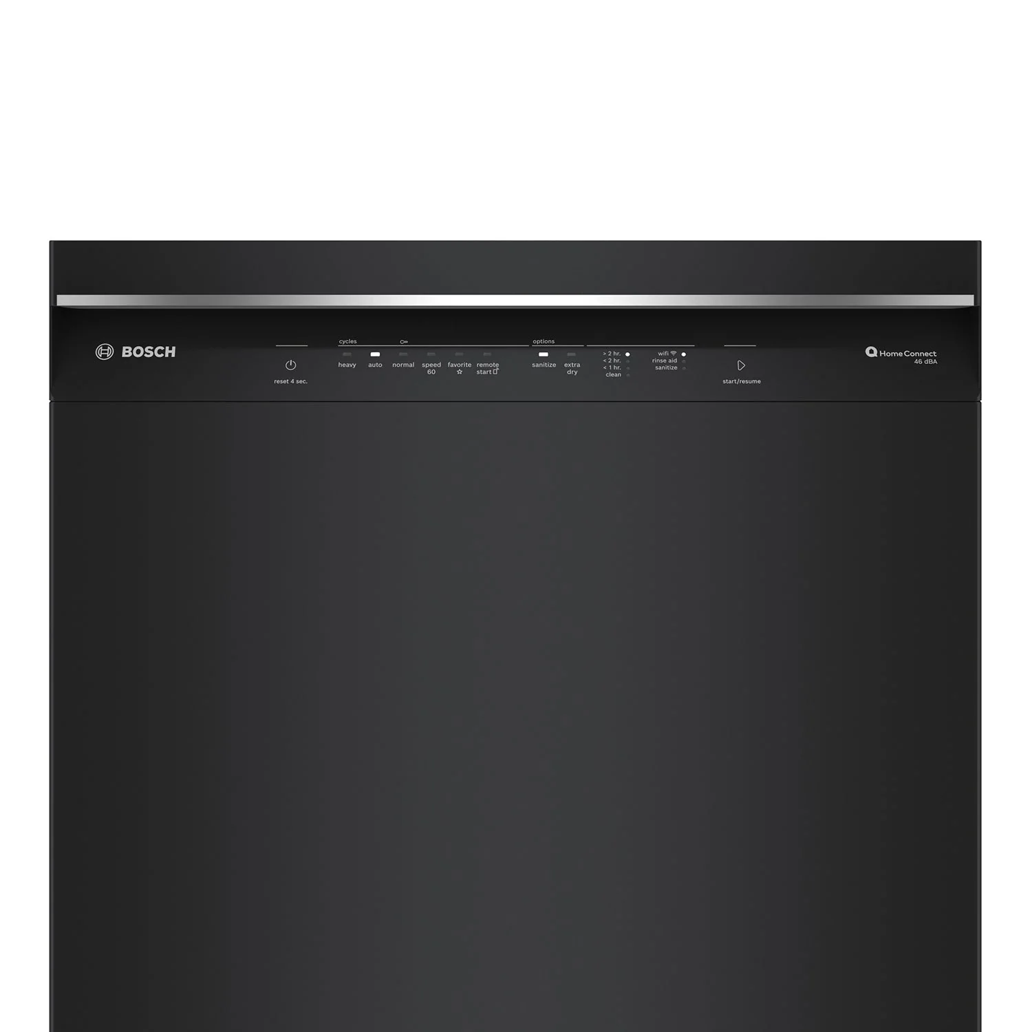 Bosch Black 24" Smart Dishwasher with Home Connect, Third Rack - SHE53C86N - Image 4