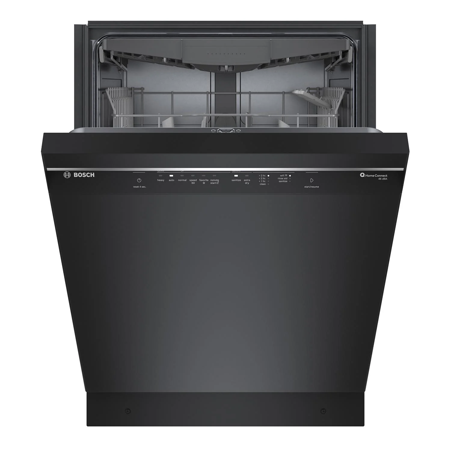 Bosch Black 24" Smart Dishwasher with Home Connect, Third Rack - SHE53C86N - Image 5