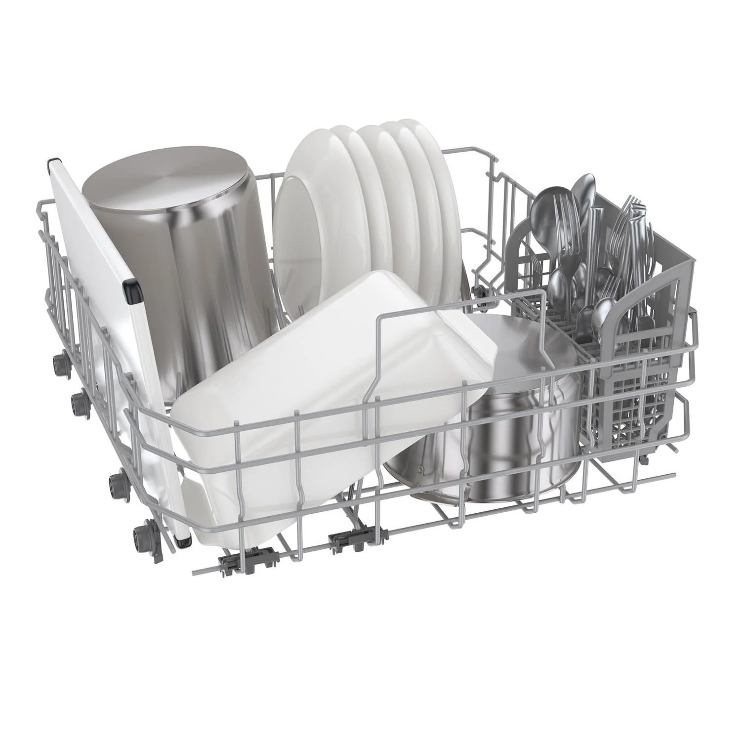 Bosch Black 24" Smart Dishwasher with Home Connect, Third Rack - SHE53C86N - Image 9