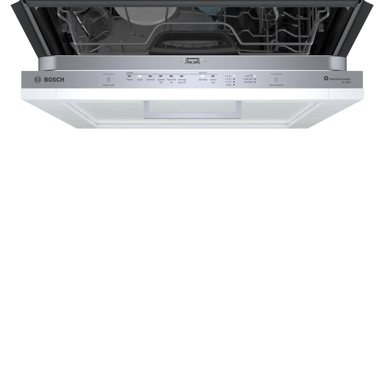 Bosch Custom Panel 24" Smart Dishwasher with Home Connect, Third Rack - SHV53CM3N - Image 5