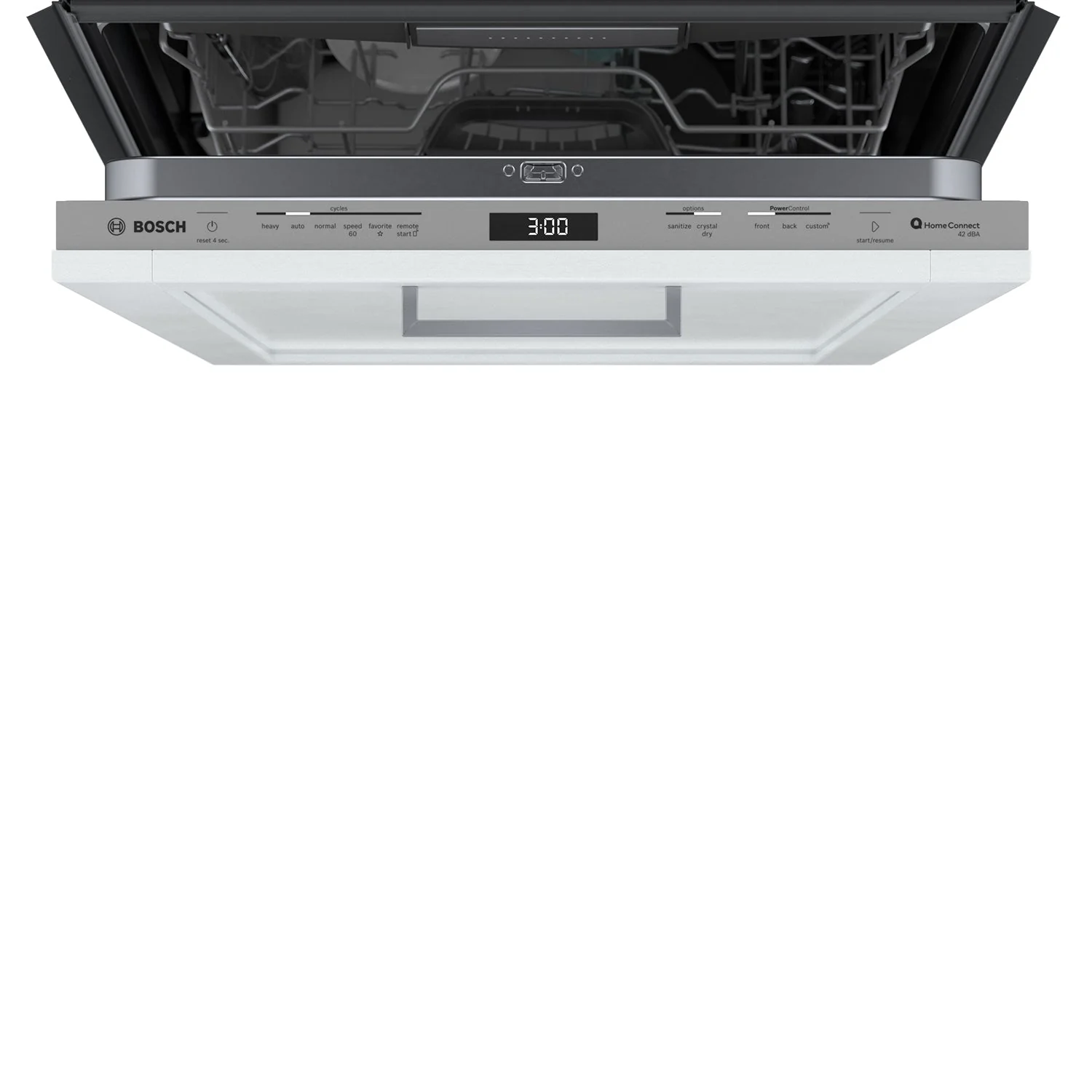 Bosch Custom Panel 24" Smart Dishwasher with Home Connect, Third Rack - SHV78CM3N - Image 4