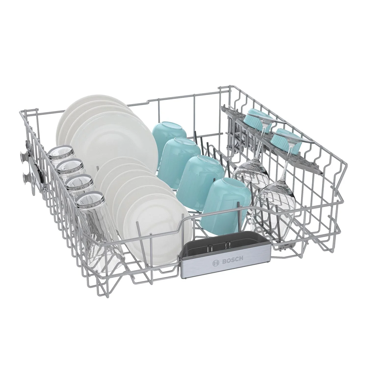 Bosch Stainless Steel 24" Smart Dishwasher with Home Connect, Third Rack - SHE78CM5N - Image 9