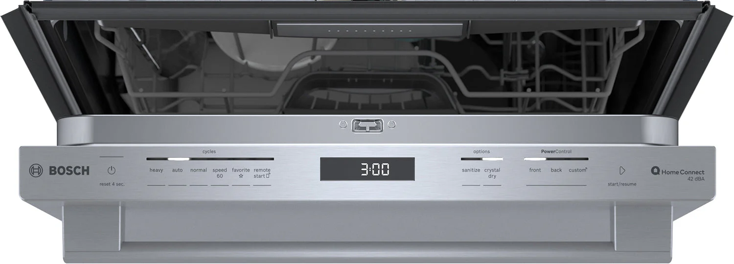 Bosch Stainless Steel 24" Smart Dishwasher with Home Connect, Third Rack - SHX78CM5N - Image 3
