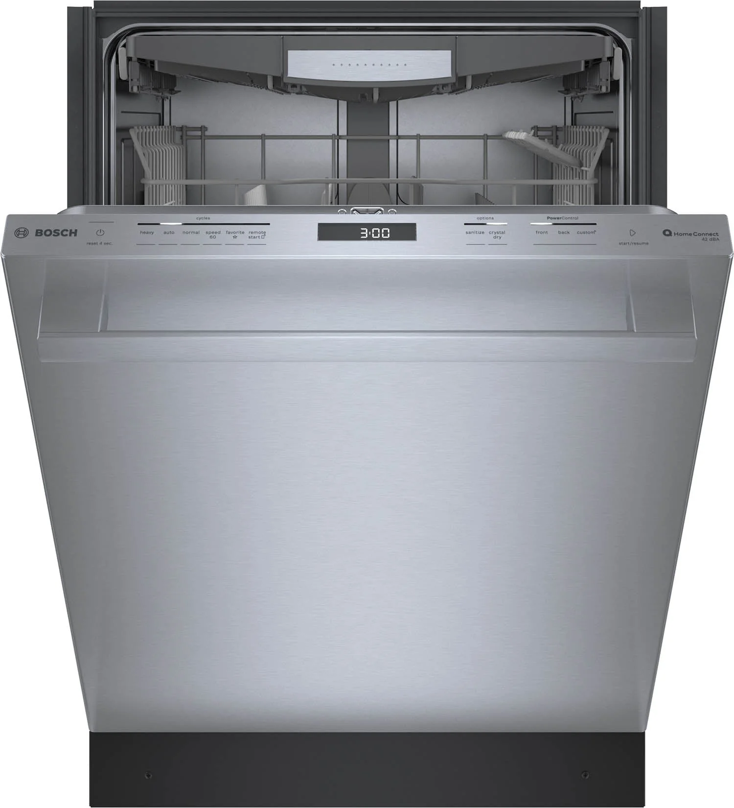 Bosch Stainless Steel 24" Smart Dishwasher with Home Connect, Third Rack - SHX78CM5N - Image 4