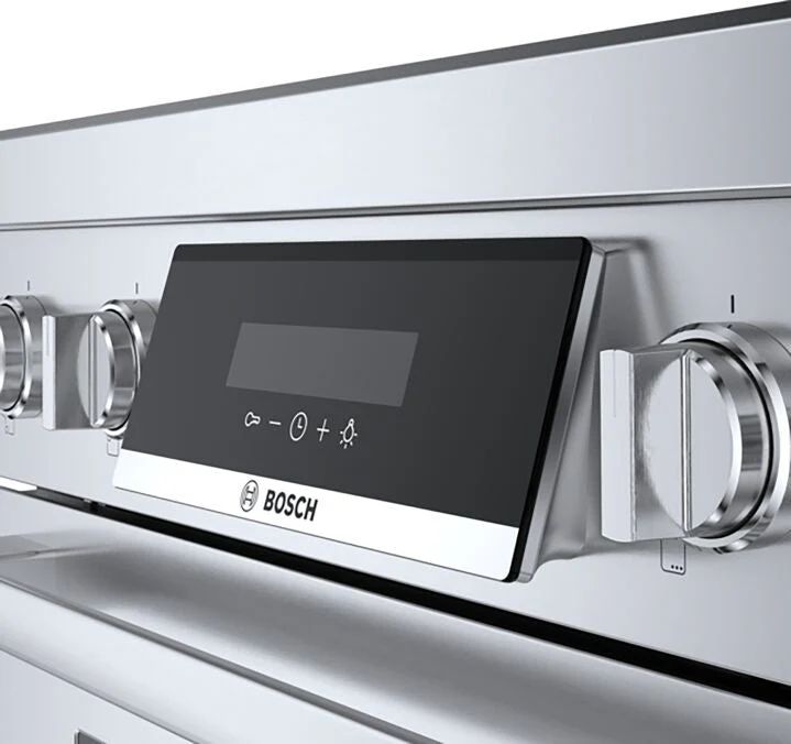 Bosch Stainless Steel 30" Industrial-Style Electric Induction Range (3.9 cu. ft.) - HIS8055C - Image 7
