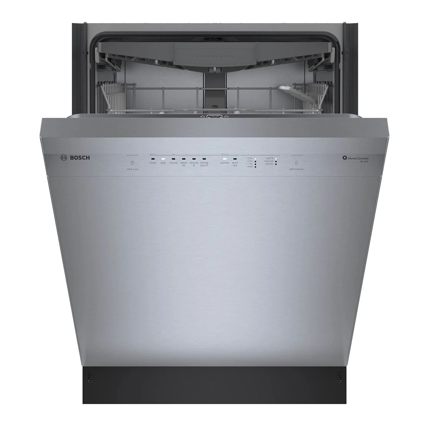 Bosch Stainless Steel Anti Fingerprint 24" Smart Dishwasher with Home Connect, Third Rack - SHE5AE75N - Image 5