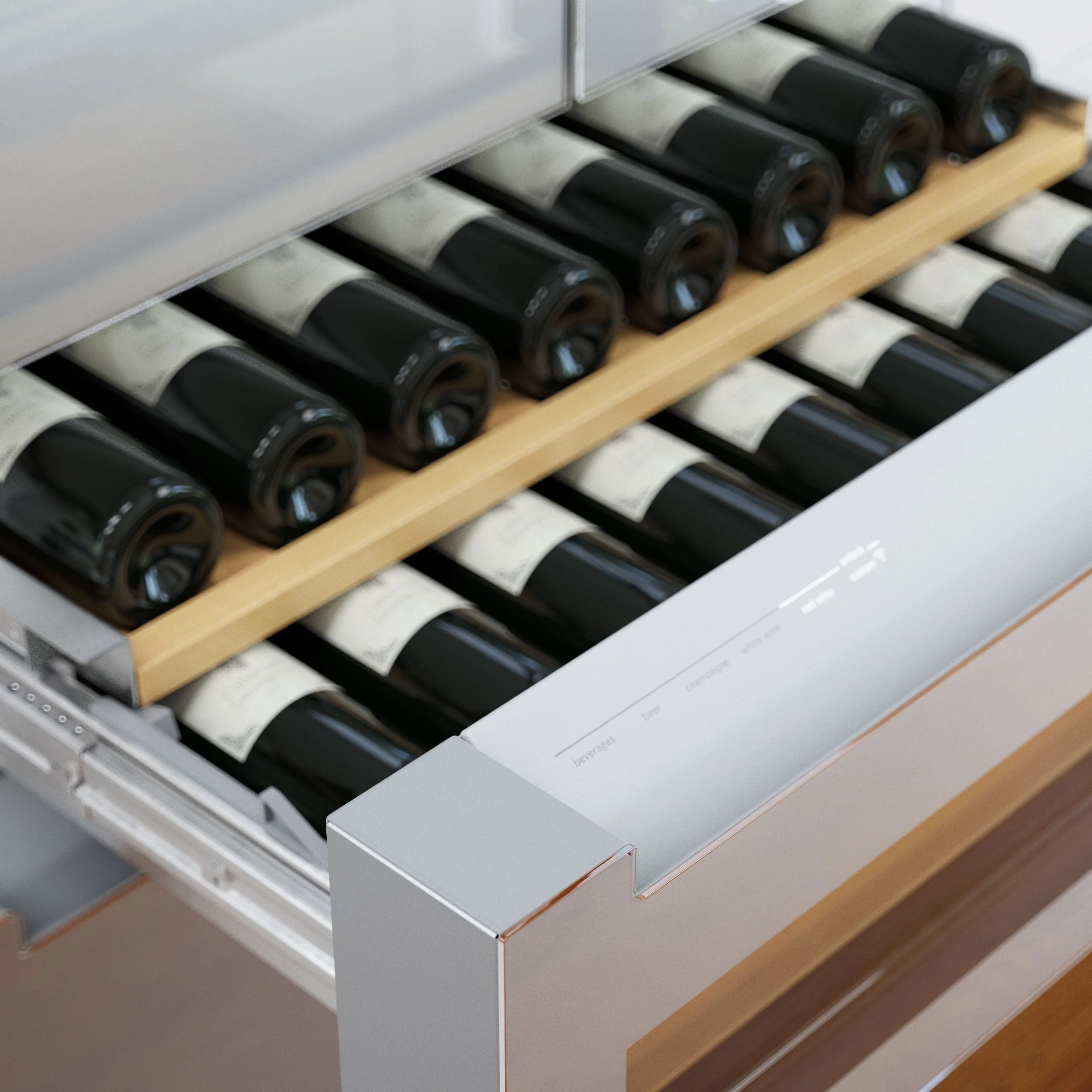 Bosch Stainless Steel Counter Depth French Door Refrigerator with Wine Drawer (21.2 Cu.Ft) - B36CL81ENG - Image 5