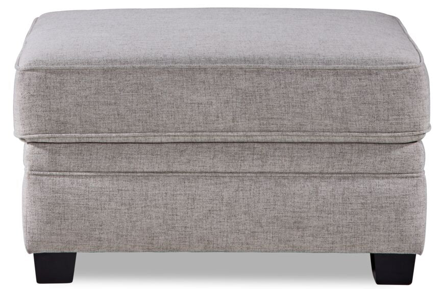 Brayshaw Ottoman and a Half - Light Beige - Image 2