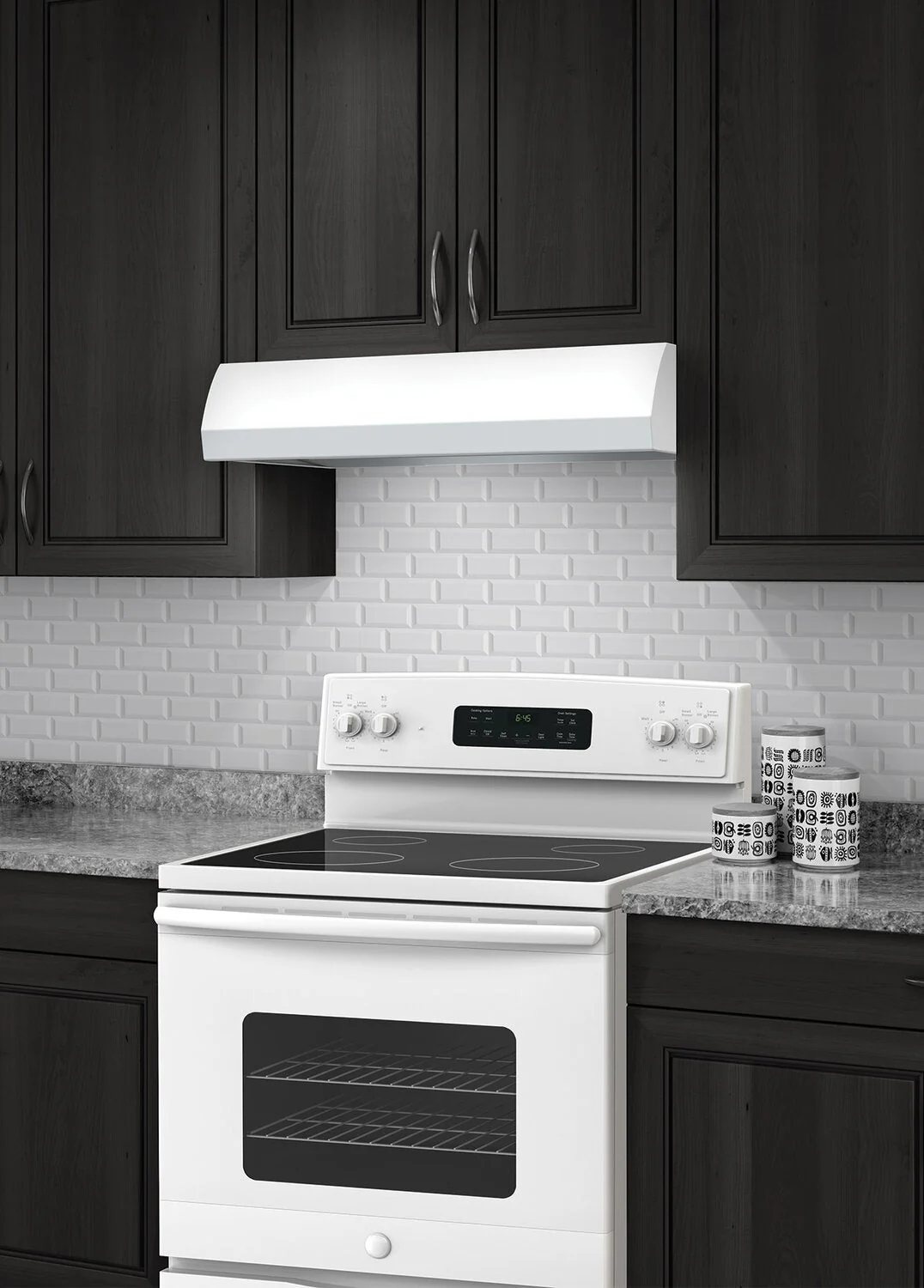 Broan 30" 4-Way Convertible Under-Cabinet Range Hood - BXT130WWC - Image 4