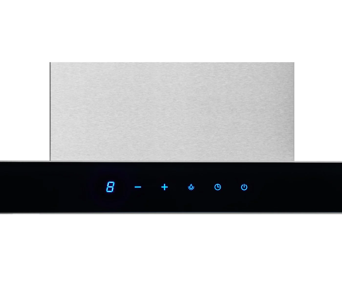 Broan Designer 30" Chimney Range Hood with Black Glass Panel - BWT1304SSB - Image 3