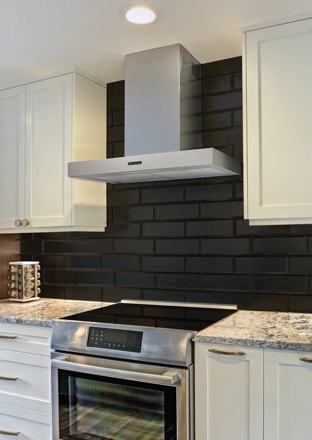 Broan Elite 30" T-Style Chimney Range Hood - EW4330SS - Image 4