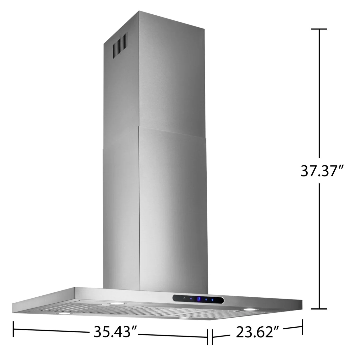Broan Elite EIT1 Series 36" Island Range Hood - EIT1366SS - Image 8