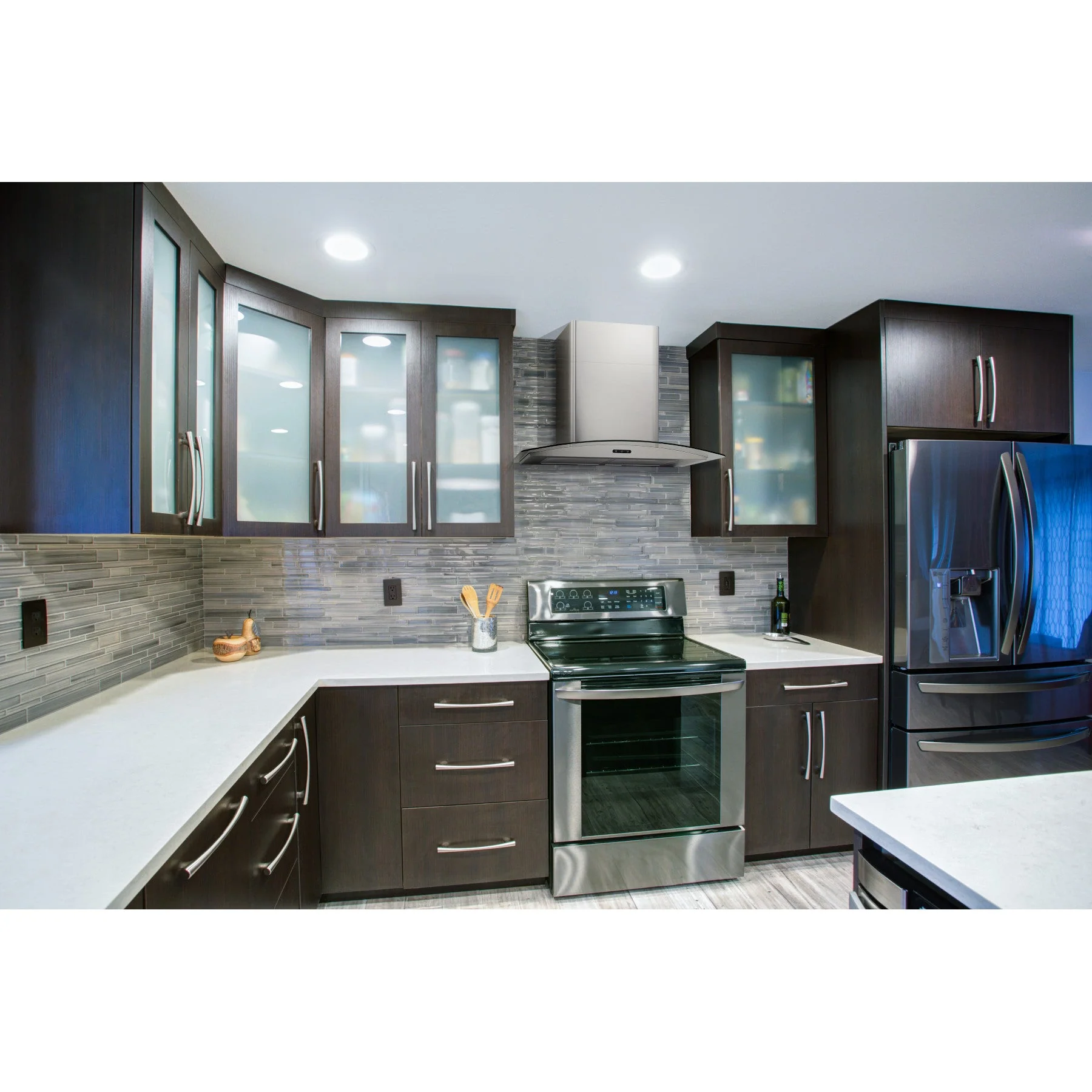 Broan Elite Stainless Steel 30" 400 CFM Curved Glass Chimney Range Hood - EW4630SS - Image 13