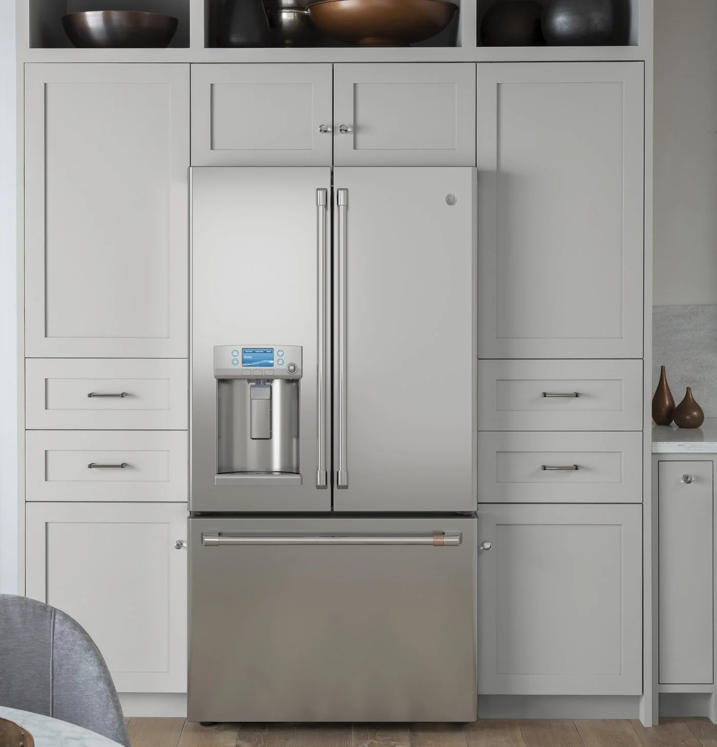 Café 22.2 Cu. Ft. French-Door Refrigerator with Hot Water Dispenser - CYE22TP2MS1 - Image 3