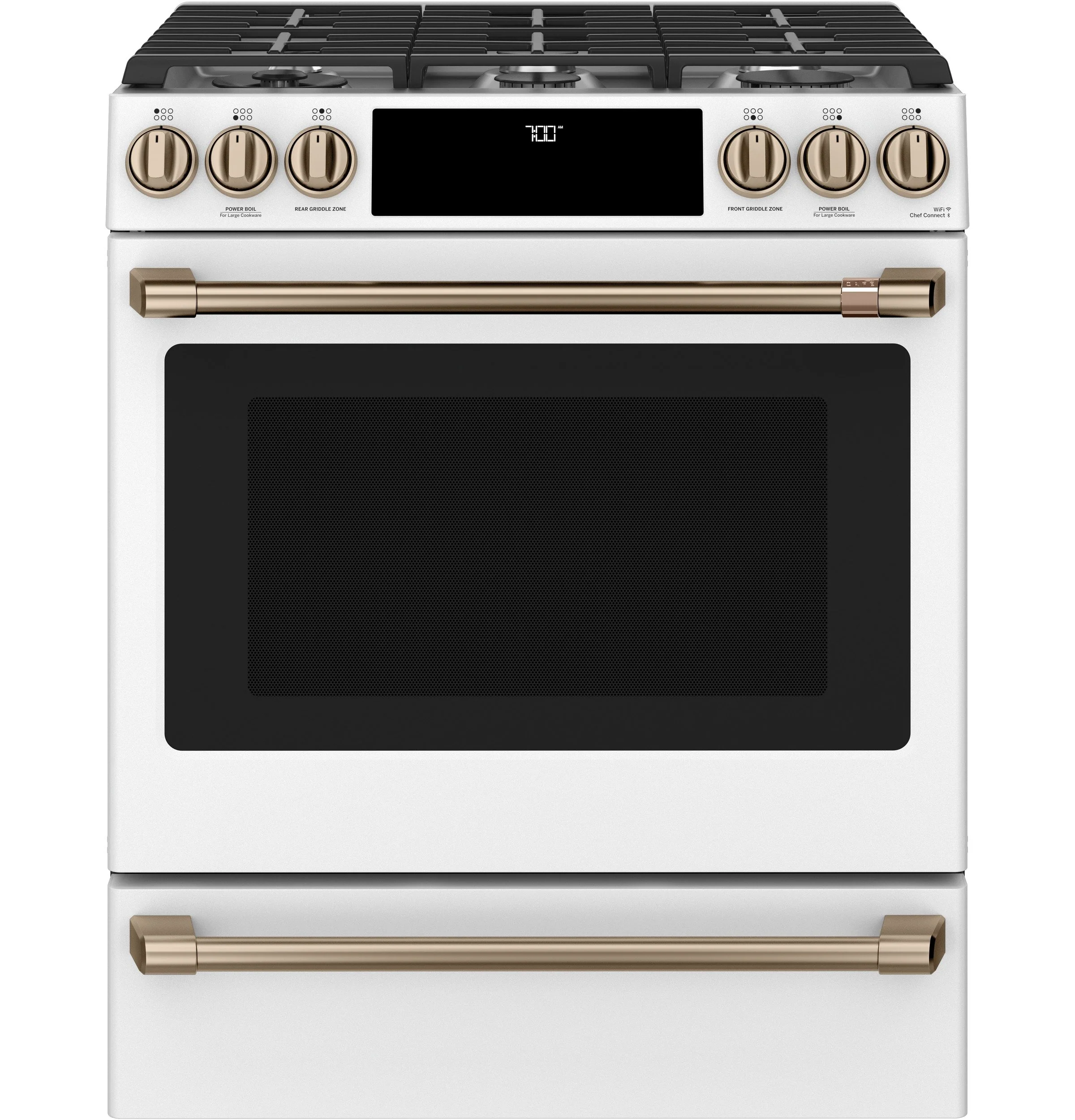 Café Slide-In Gas Range with Convection - CCGS700P4MW2