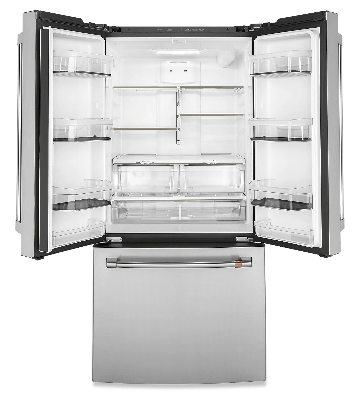 Café 18.6 Cu. Ft. French-Door Counter-Depth Refrigerator - CWE19SP2NS1 - Image 3