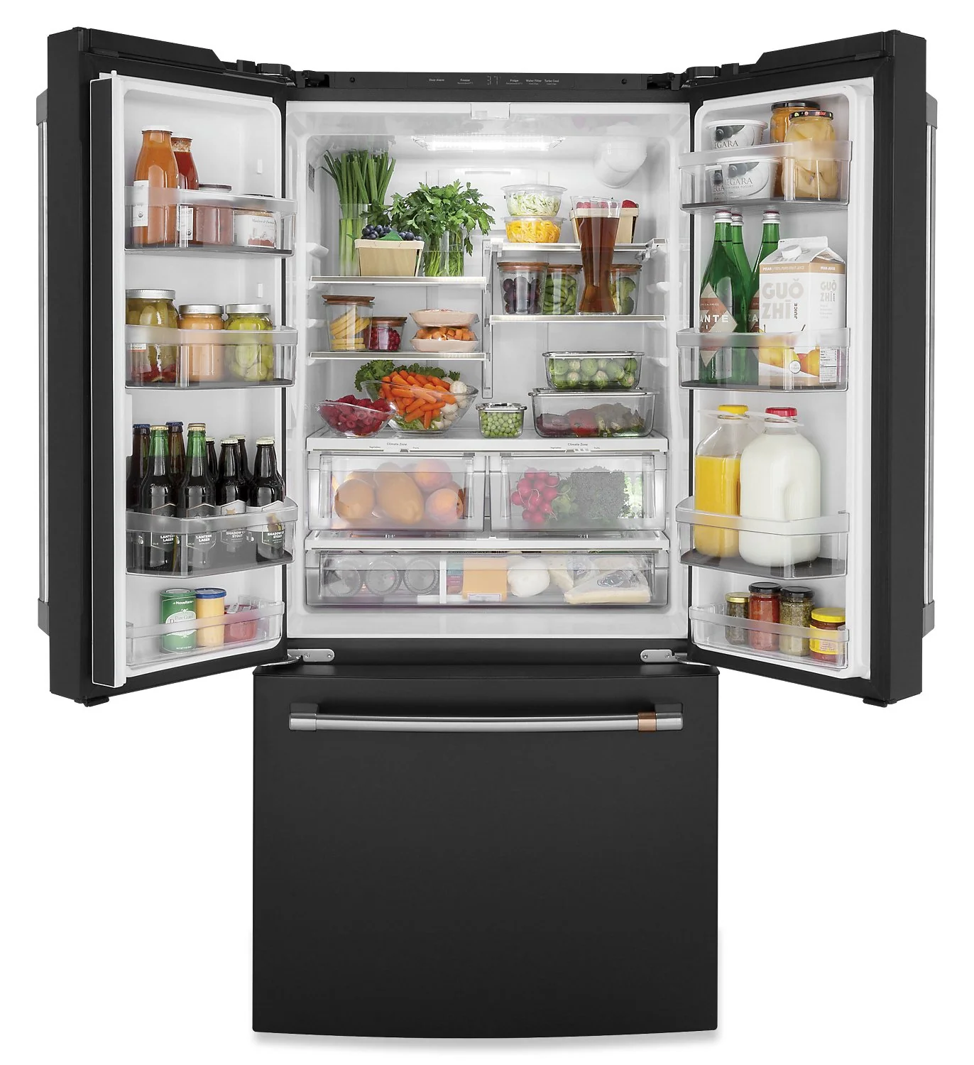 Café 18.6 Cu. Ft. French-Door Counter-Depth Refrigerator - CWE19SP3ND1 - Image 4