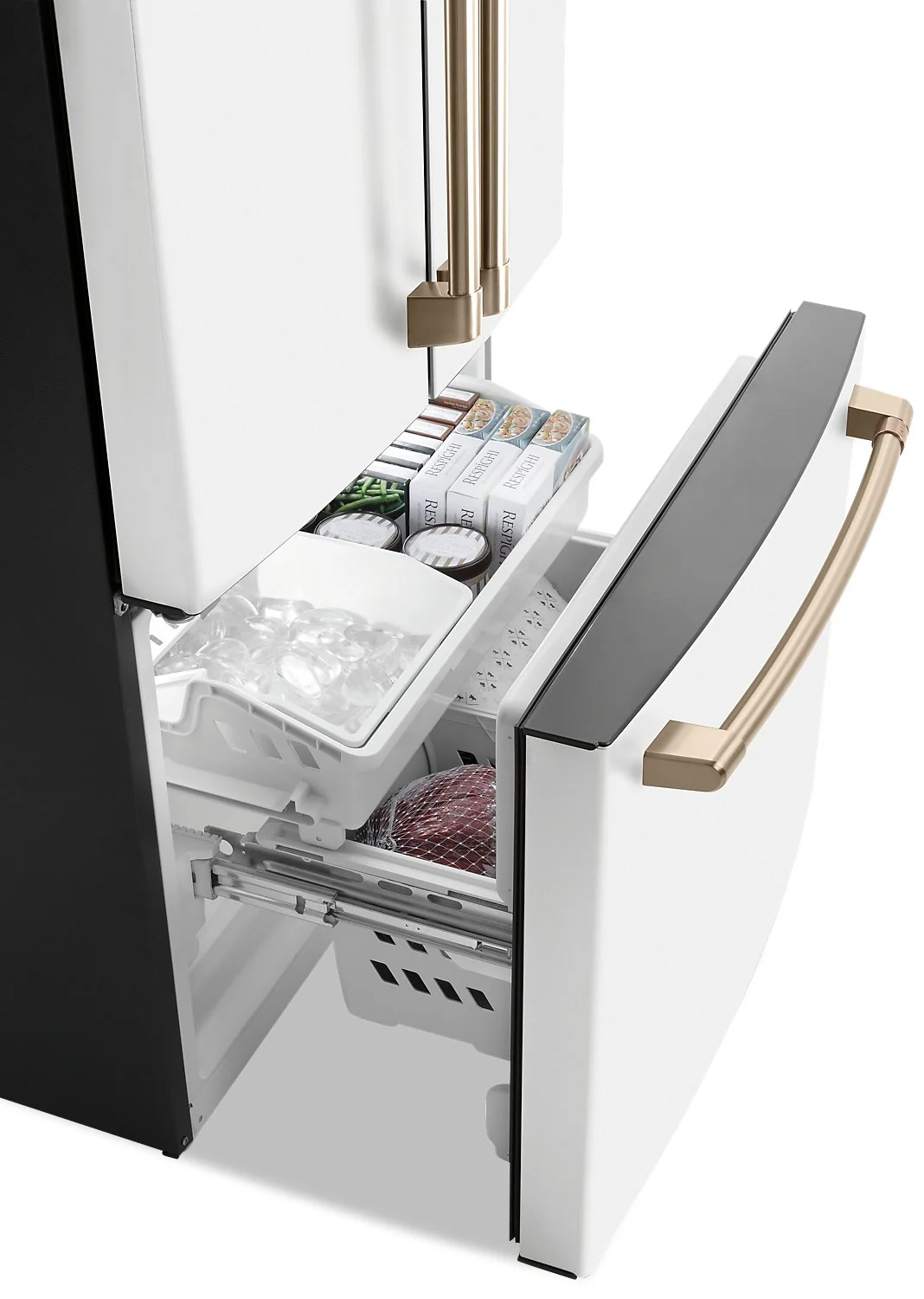 Café 18.6 Cu. Ft. French-Door Counter-Depth Refrigerator - CWE19SP4NW2 - Image 5