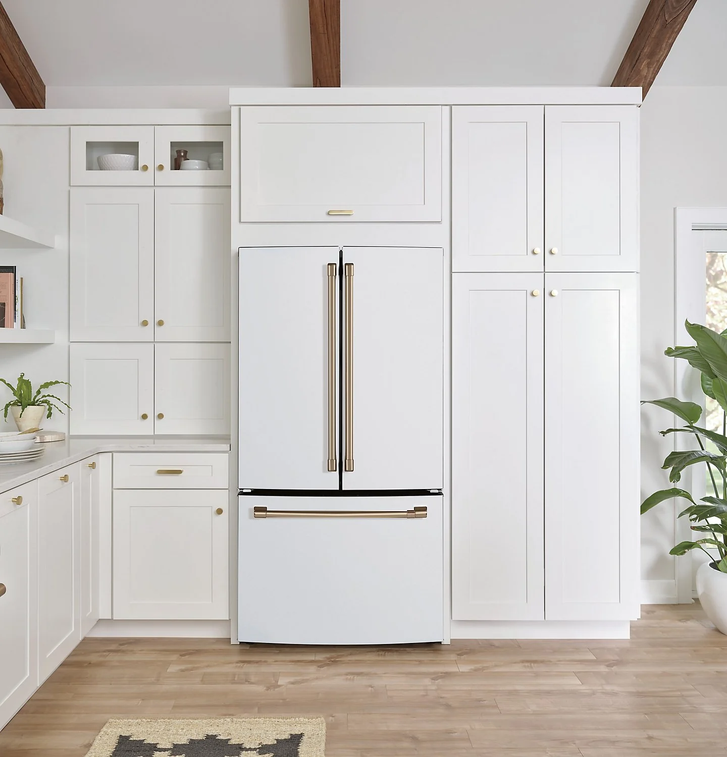 Café 18.6 Cu. Ft. French-Door Counter-Depth Refrigerator - CWE19SP4NW2 - Image 6