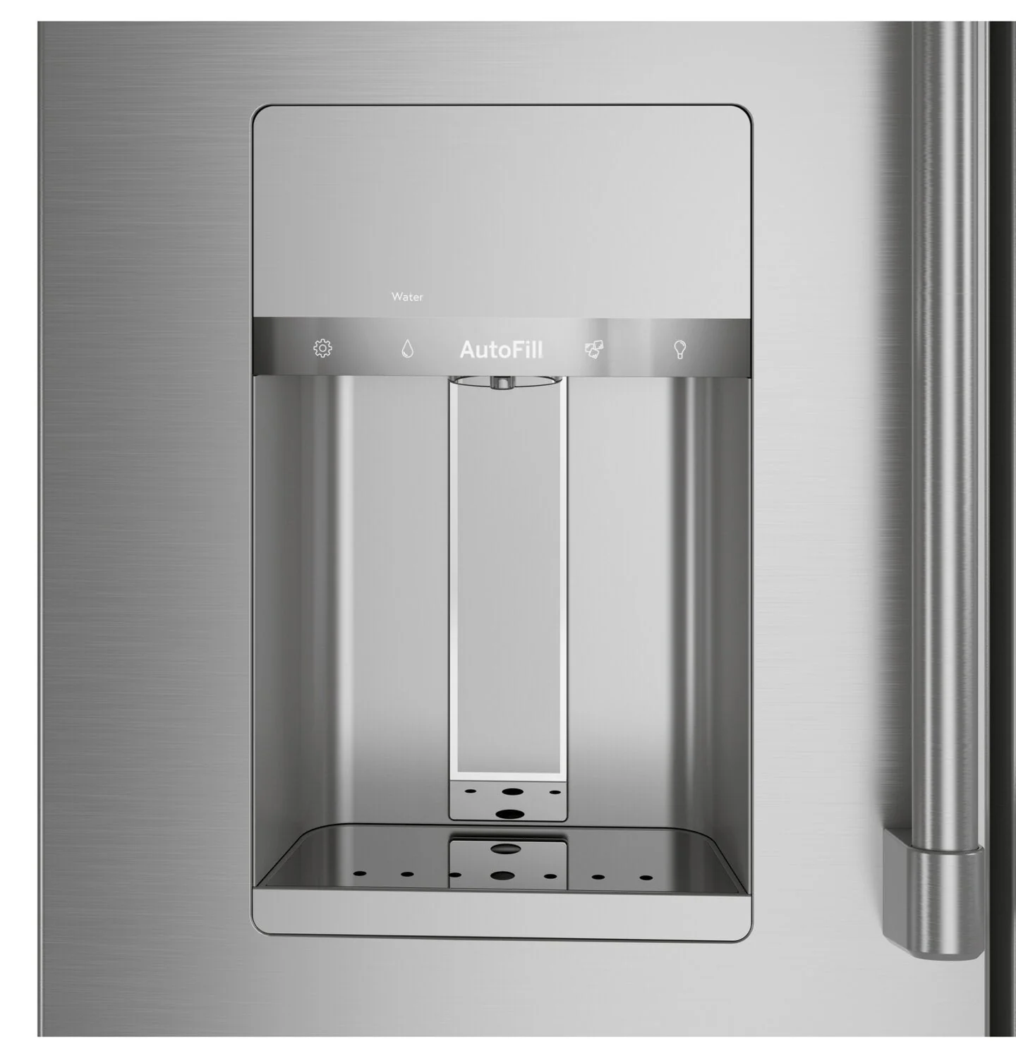 Café 22.3 Cu. Ft. Counter-Depth 4-Door French-Door Refrigerator - CXE22DP2PS1 - Image 4