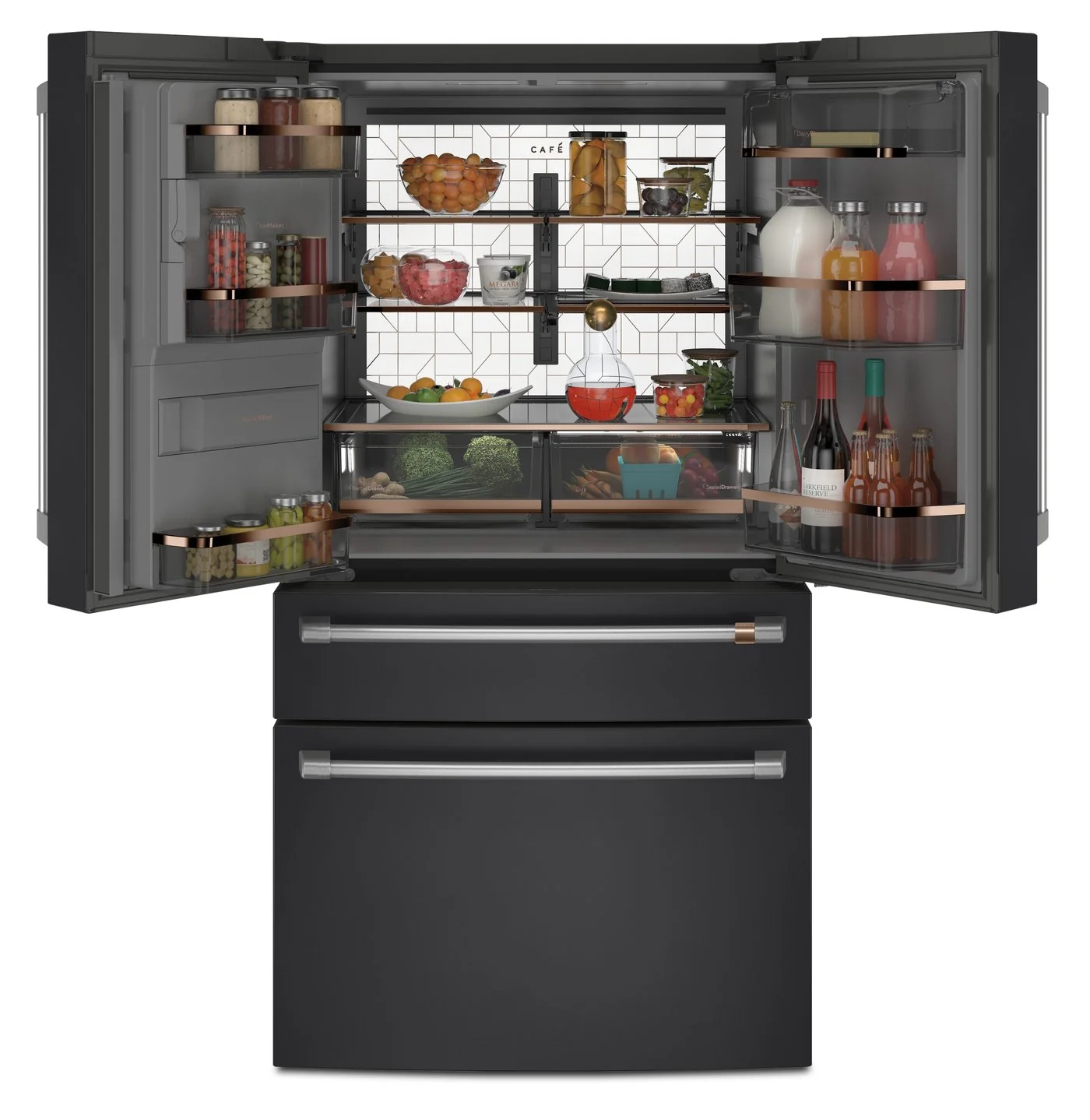 Café 27.8 Cu. Ft. 4-Door French-Door Refrigerator - CVE28DP3ND1 - Image 6