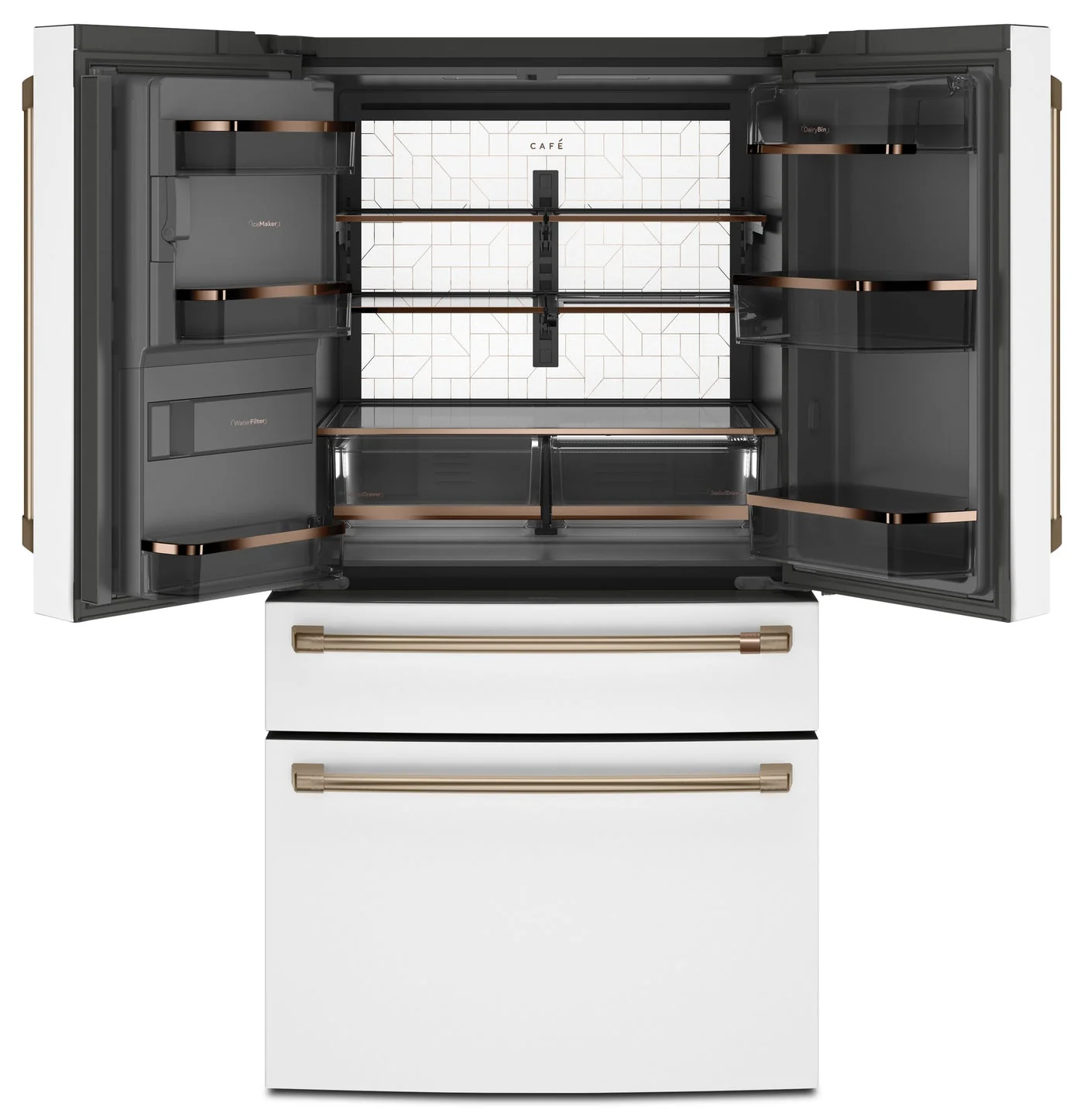 Café 27.8 Cu. Ft. 4-Door French-Door Refrigerator - CVE28DP4NW2 - Image 3