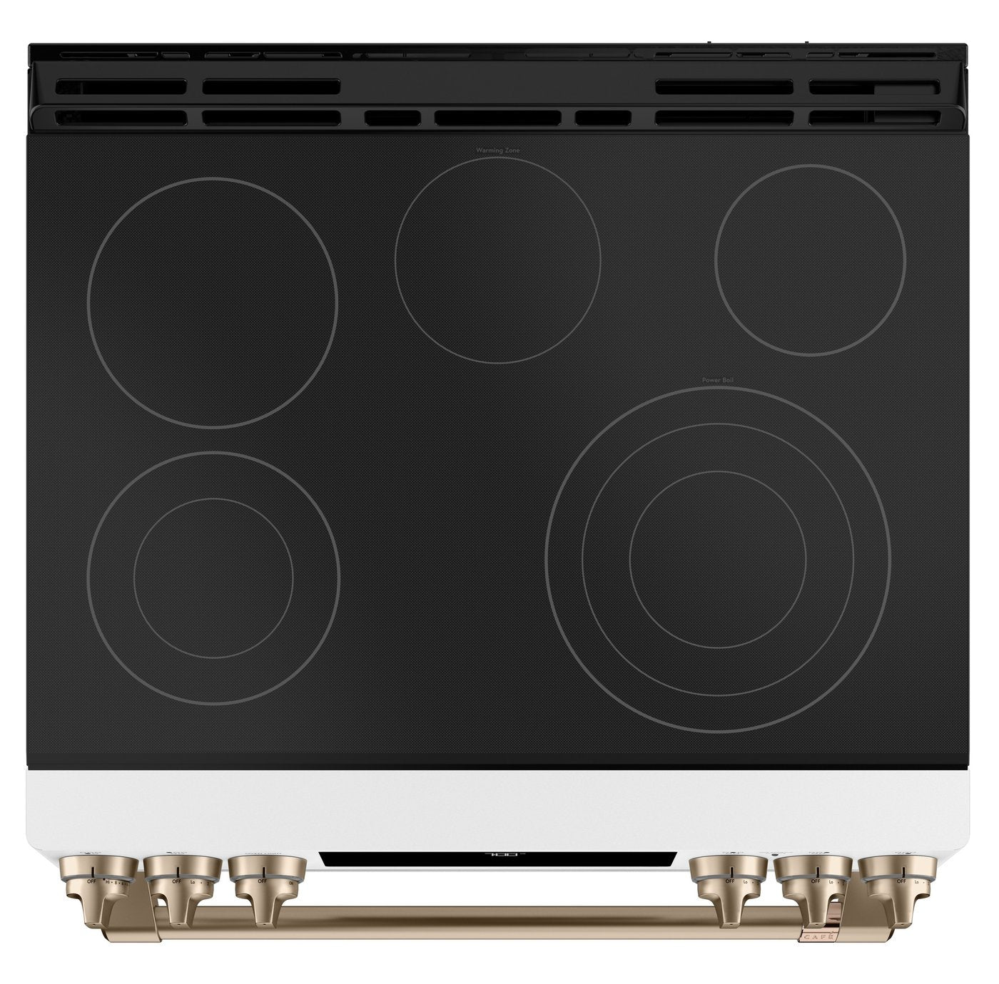 Café 30" Slide-In Radiant and Convection Electric Range - CCES700P4MW2 - Image 2