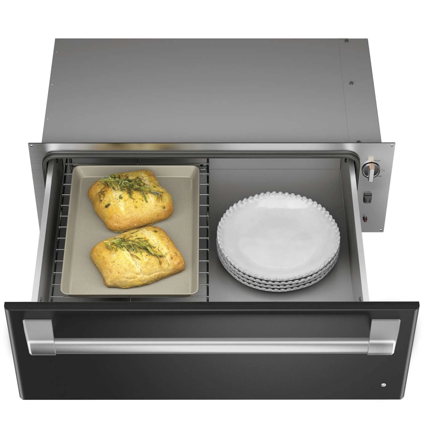Café 30in Matte Black Warming Drawer (1.9cu ft) - CTW900P3PD1 - Image 6