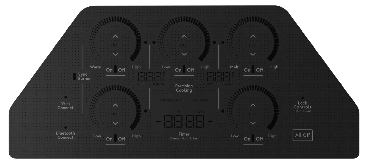 Café 36" Induction Cooktop with Touch Controls - CHP90361TBB - Image 3