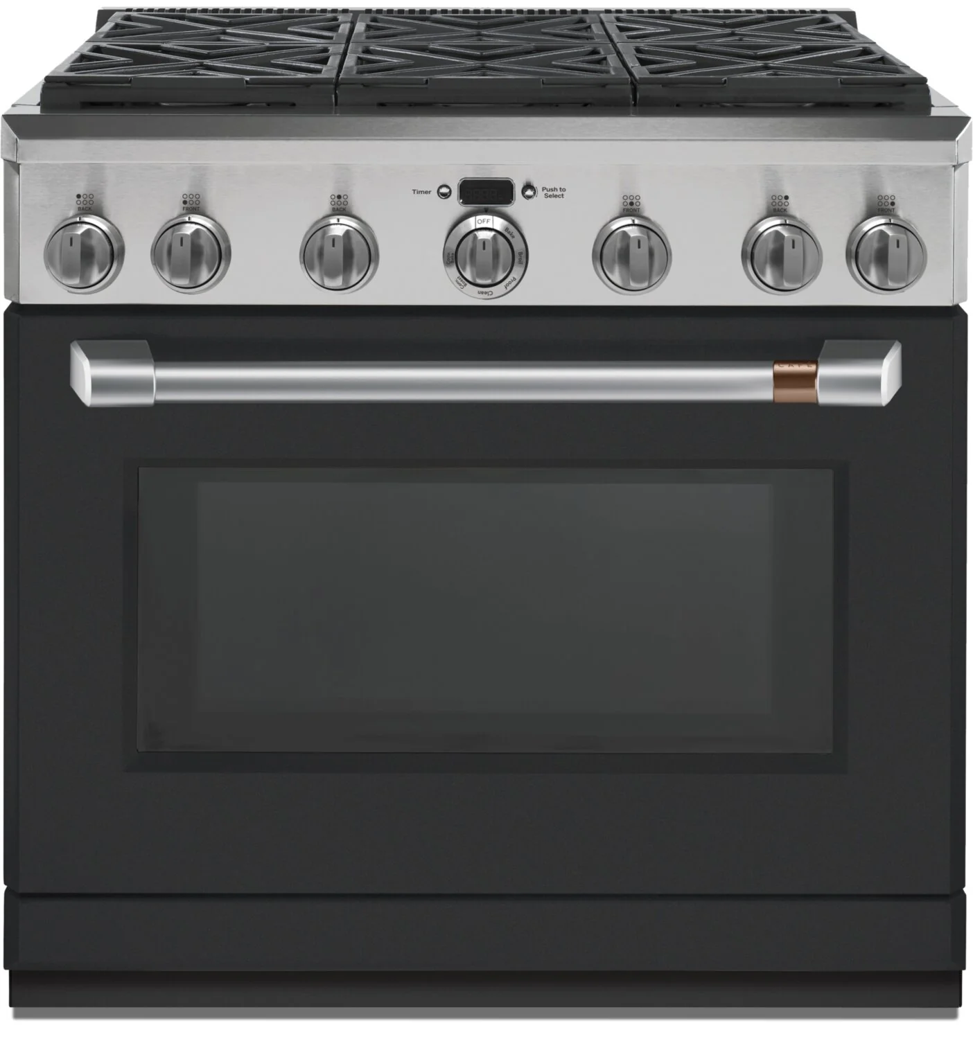 Café 36" Toe Kick for Professional Range in Matte Black - CXPR6TKPMDS - Image 3