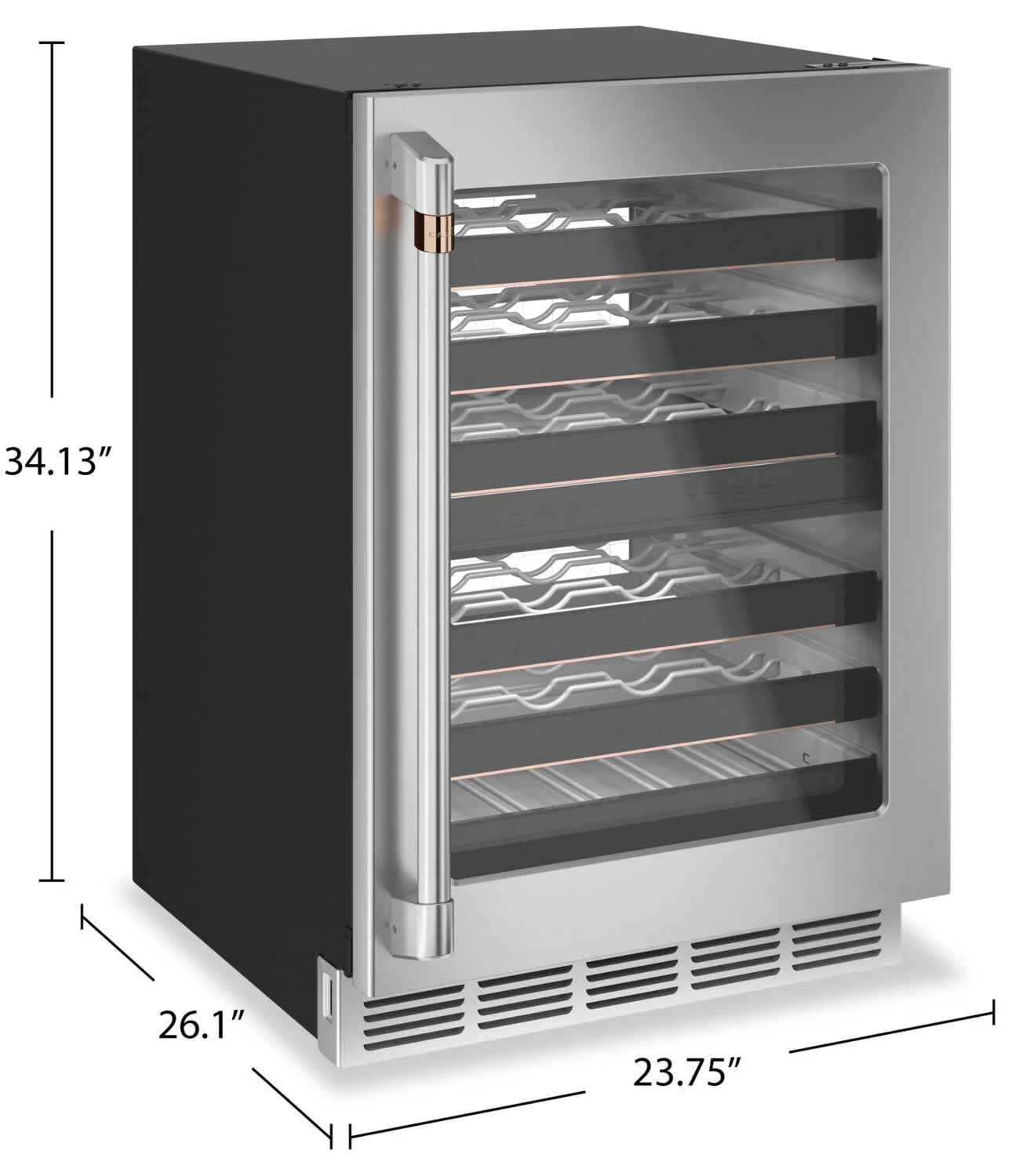 Café 4.7 Cu. Ft. 46-Bottle Wine Centre - CCP06DP2PS1 - Image 6