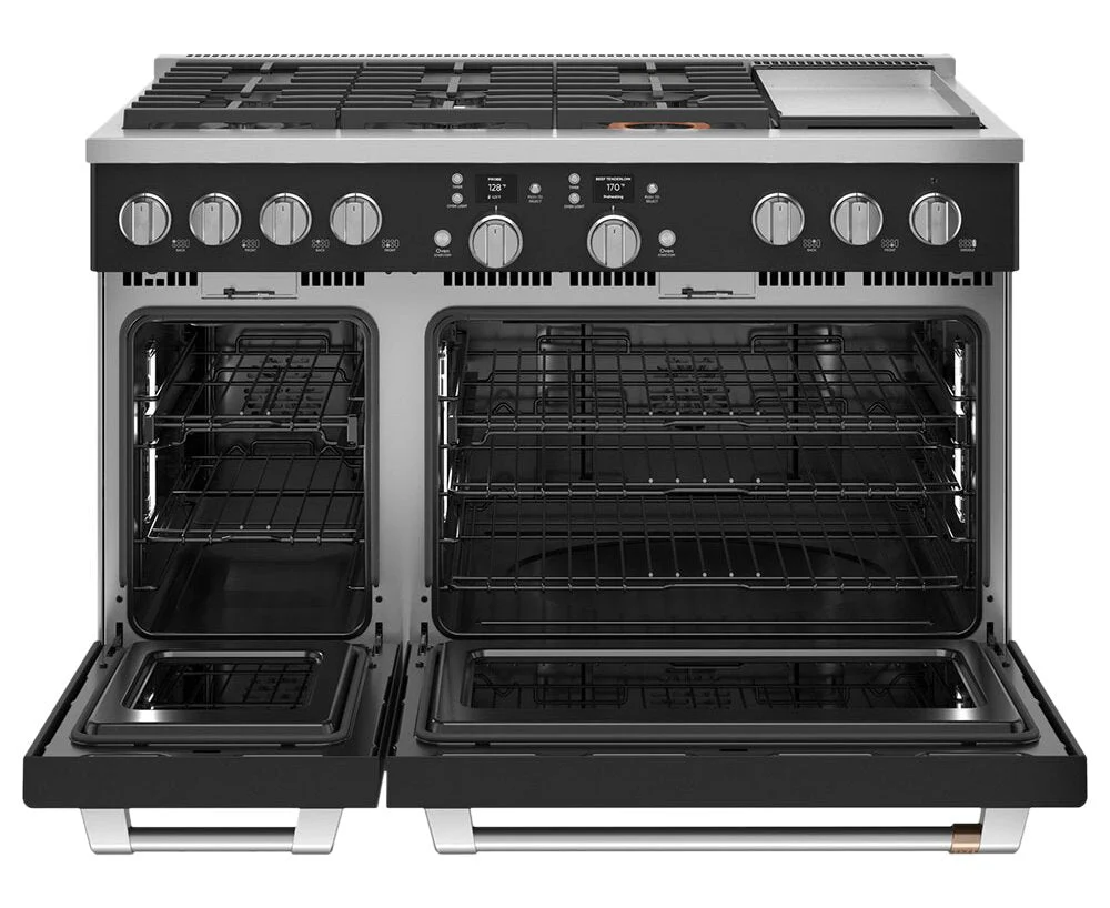 Café 48" Commercial-Style Dual Fuel Range with Griddle - C2Y486P3TD1 - Image 2